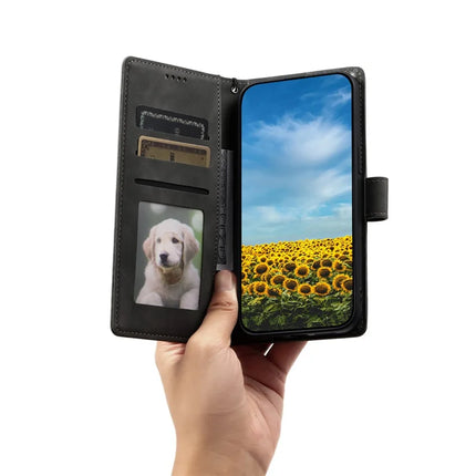 Style 018 For Honor Magic7 Lite 5G / X9c 5G / X60 Pro 5G Case Imprinted Totem Skin Feel Wallet Leather Phone Cover