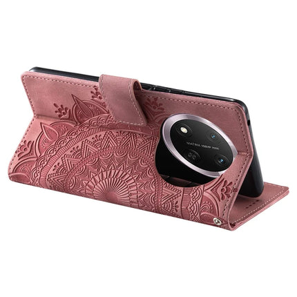 Style 018 For Honor Magic7 Lite 5G / X9c 5G / X60 Pro 5G Case Imprinted Totem Skin Feel Wallet Leather Phone Cover