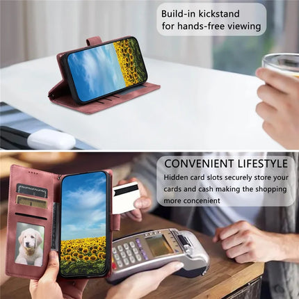 Style 018 For Honor Magic7 Lite 5G / X9c 5G / X60 Pro 5G Case Imprinted Totem Skin Feel Wallet Leather Phone Cover