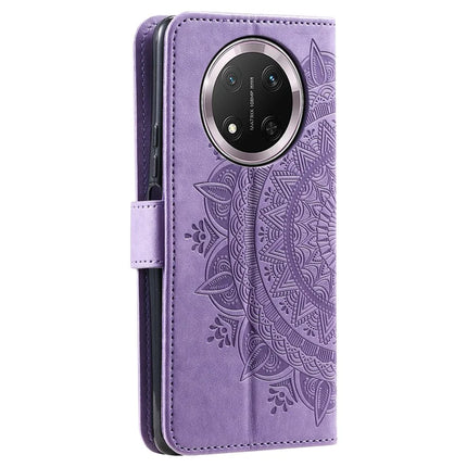 For Honor Magic7 Lite 5G / X9c 5G / X60 Pro 5G Case Imprinted Totem PU Leather Wallet Stand Phone Cover