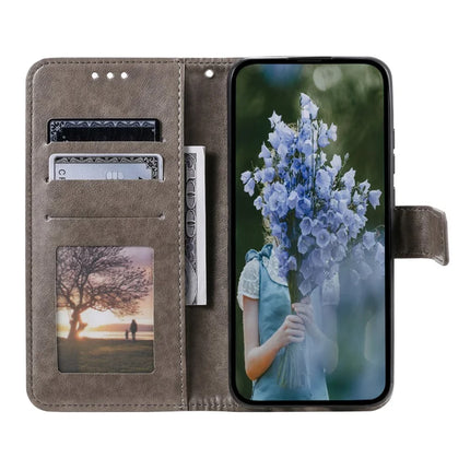 For Honor Magic7 Lite 5G / X9c 5G / X60 Pro 5G Case Imprinted Totem PU Leather Wallet Stand Phone Cover