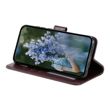 For Honor Magic7 Lite 5G / X9c 5G / X60 Pro 5G Case Imprinted Totem PU Leather Wallet Stand Phone Cover
