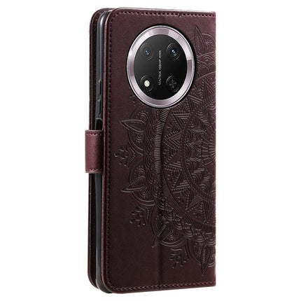 For Honor Magic7 Lite 5G / X9c 5G / X60 Pro 5G Case Imprinted Totem PU Leather Wallet Stand Phone Cover