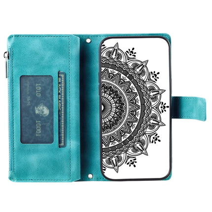 Style 006 For Honor Magic7 Lite 5G / X9c 5G / X60 Pro 5G Wallet Case PU Leather Phone Cover Mandala Flower Pattern