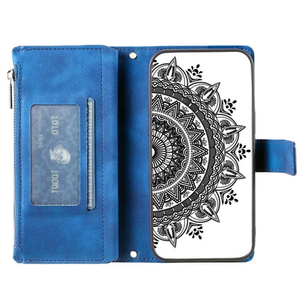 Style 006 For Honor Magic7 Lite 5G / X9c 5G / X60 Pro 5G Wallet Case PU Leather Phone Cover Mandala Flower Pattern