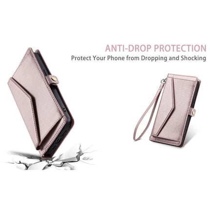 For Honor Magic7 Lite 5G / X9c 5G / X60 Pro 5G Leather Case Wallet Stand Phone Cover with Straps