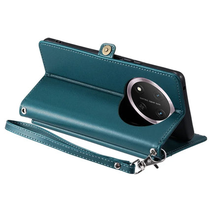For Honor Magic7 Lite 5G / X9c 5G / X60 Pro 5G Leather Case Wallet Stand Phone Cover with Straps