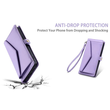 For Honor Magic7 Lite 5G / X9c 5G / X60 Pro 5G Leather Case Wallet Stand Phone Cover with Straps