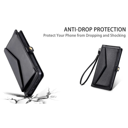 For Honor Magic7 Lite 5G / X9c 5G / X60 Pro 5G Leather Case Wallet Stand Phone Cover with Straps