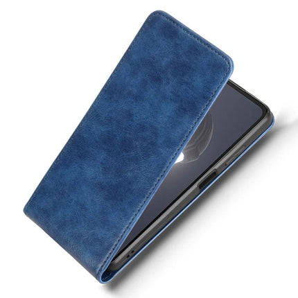 For HMD Fusion 5G Case with Card Slot Magnetic Vertical Flip Leather Phone Cover