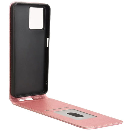 For HMD Fusion 5G Case with Card Slot Magnetic Vertical Flip Leather Phone Cover