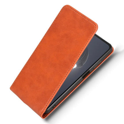 For HMD Fusion 5G Case with Card Slot Magnetic Vertical Flip Leather Phone Cover