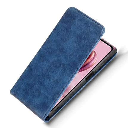 For HMD Skyline Case with Card Slot Magnetic Vertical Flip Leather Phone Cover