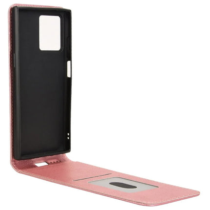 For HMD Skyline Case with Card Slot Magnetic Vertical Flip Leather Phone Cover