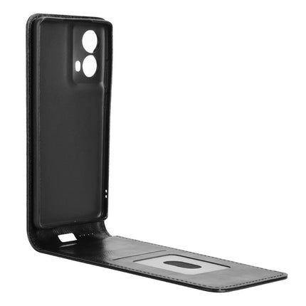 For Motorola Moto G85 5G  /  S50 Neo 5G Case with Card Slot Magnetic Vertical Flip Leather Phone Cover