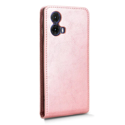 For Motorola Moto G85 5G  /  S50 Neo 5G Case with Card Slot Magnetic Vertical Flip Leather Phone Cover