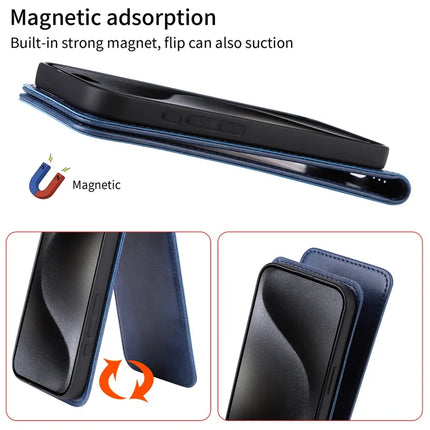 Phone Case For Motorola Thinkphone 25 5G  /  Moto S50 5G  /  Edge 50 Neo 5G Magnetic Vertical Flip Leather Cover with Card Slot