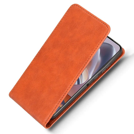 Phone Case For Motorola Thinkphone 25 5G  /  Moto S50 5G  /  Edge 50 Neo 5G Magnetic Vertical Flip Leather Cover with Card Slot