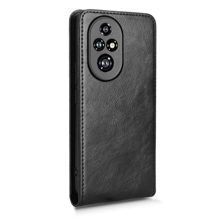 For Honor 200 Pro 5G Case with Card Slot Magnetic Vertical Flip Leather Phone Cover