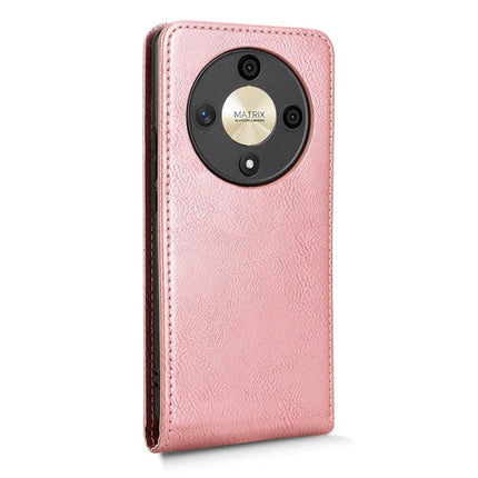 For Honor Magic6 Lite 5G  /  X9b 5G Case with Card Slot Magnetic Vertical Flip Leather Phone Cover