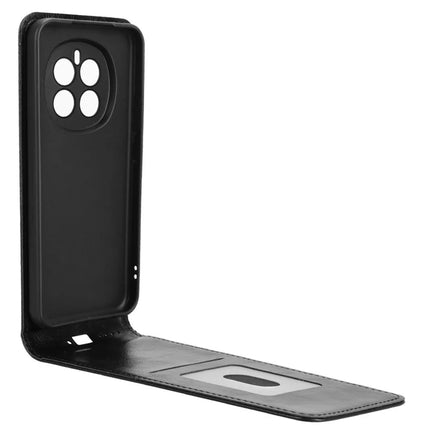 For Honor Magic7 5G Case with Card Slot Magnetic Vertical Flip Leather Phone Cover