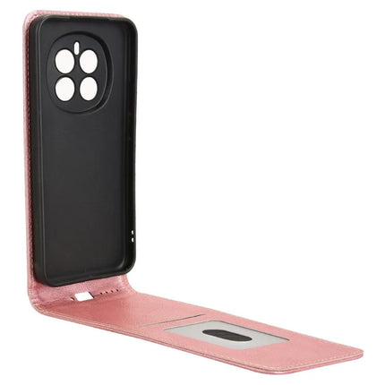 For Honor Magic7 5G Case with Card Slot Magnetic Vertical Flip Leather Phone Cover