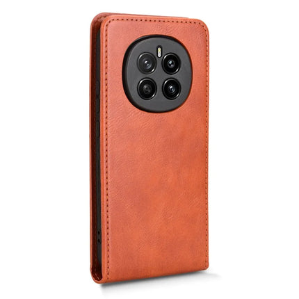 For Honor Magic7 5G Case with Card Slot Magnetic Vertical Flip Leather Phone Cover
