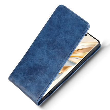 Phone Case For Honor X60 Pro 5G / X9c 5G / Magic7 Lite 5G Magnetic Vertical Flip Leather Cover with Card Slot