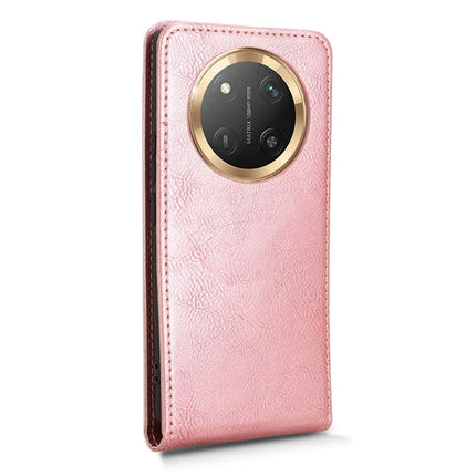 Phone Case For Honor X60 Pro 5G / X9c 5G / Magic7 Lite 5G Magnetic Vertical Flip Leather Cover with Card Slot