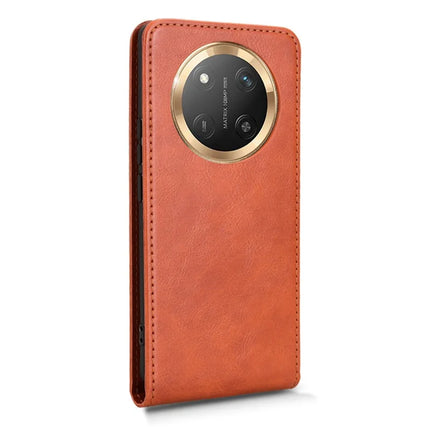 Phone Case For Honor X60 Pro 5G / X9c 5G / Magic7 Lite 5G Magnetic Vertical Flip Leather Cover with Card Slot