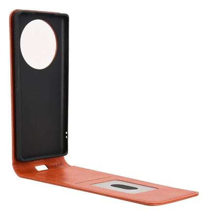 Phone Case For Honor X60 Pro 5G / X9c 5G / Magic7 Lite 5G Magnetic Vertical Flip Leather Cover with Card Slot