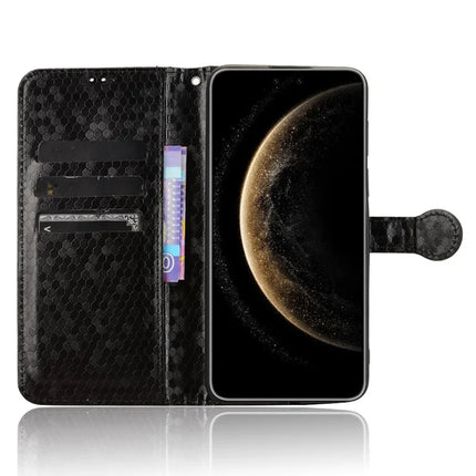 For Huawei Mate 70 Pro+ / 70 Pro Wallet Case Dot Pattern Imprint PU Leather Phone Cover