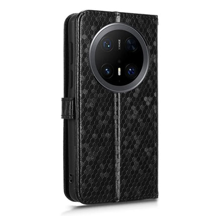 For Huawei Mate 70 Pro+ / 70 Pro Wallet Case Dot Pattern Imprint PU Leather Phone Cover