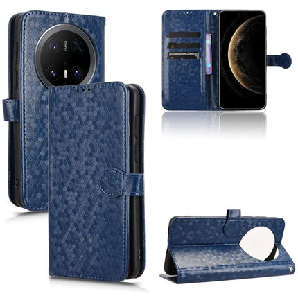 For Huawei Mate 70 Pro+ / 70 Pro Wallet Case Dot Pattern Imprint PU Leather Phone Cover