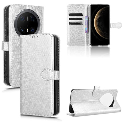For Huawei Mate 70 Pro+ / 70 Pro Wallet Case Dot Pattern Imprint PU Leather Phone Cover