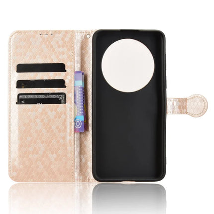 For Huawei Mate 70 Wallet Case Dot Pattern Imprint PU Leather Phone Cover