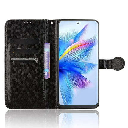 For Blackview Shark 9 5G Wallet Case Dot Pattern Imprint PU Leather Phone Cover