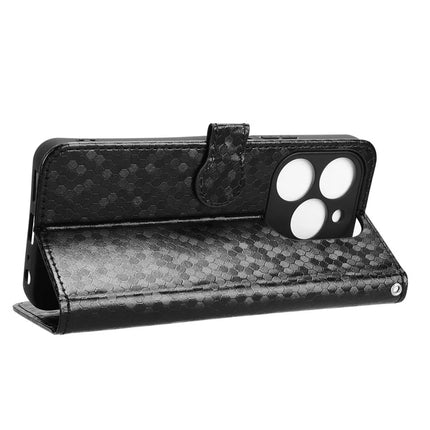 For Blackview Shark 9 5G Wallet Case Dot Pattern Imprint PU Leather Phone Cover