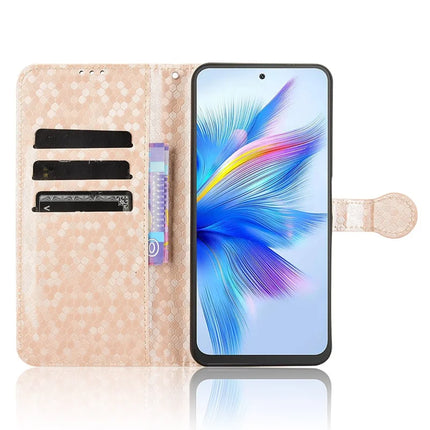 For Blackview Shark 9 5G Wallet Case Dot Pattern Imprint PU Leather Phone Cover