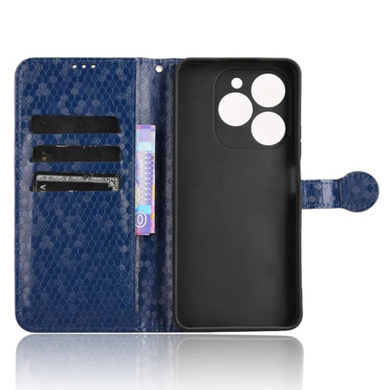 For Blackview Shark 9 5G Wallet Case Dot Pattern Imprint PU Leather Phone Cover