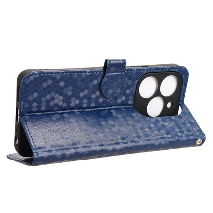 For Blackview Shark 9 5G Wallet Case Dot Pattern Imprint PU Leather Phone Cover