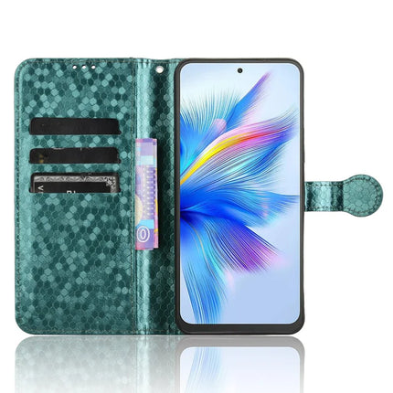 For Blackview Shark 9 5G Wallet Case Dot Pattern Imprint PU Leather Phone Cover