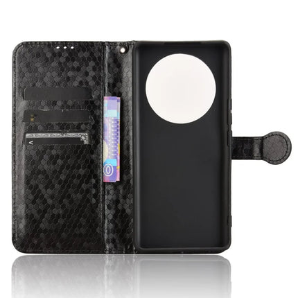 Wallet Case For Honor X60 Pro 5G / X9c 5G / Magic7 Lite 5G Dot Pattern Imprint PU Leather Phone Cover