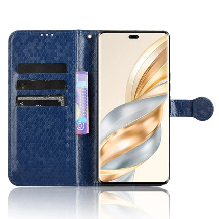 Wallet Case For Honor X60 Pro 5G / X9c 5G / Magic7 Lite 5G Dot Pattern Imprint PU Leather Phone Cover