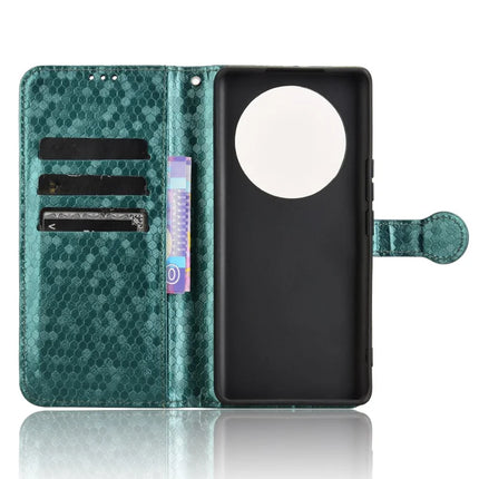 Wallet Case For Honor X60 Pro 5G / X9c 5G / Magic7 Lite 5G Dot Pattern Imprint PU Leather Phone Cover