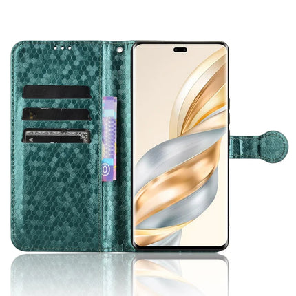 Wallet Case For Honor X60 Pro 5G / X9c 5G / Magic7 Lite 5G Dot Pattern Imprint PU Leather Phone Cover