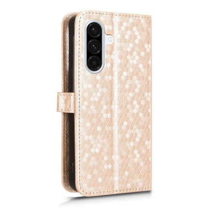 For Samsung Galaxy A36 5G Wallet Case Dot Pattern Imprint PU Leather Phone Cover