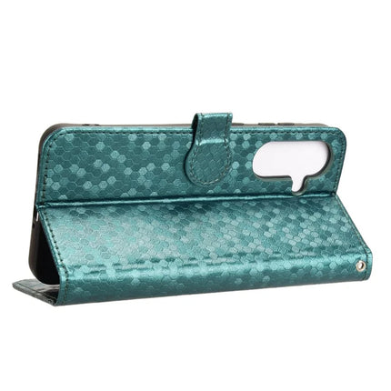 For Samsung Galaxy A36 5G Wallet Case Dot Pattern Imprint PU Leather Phone Cover