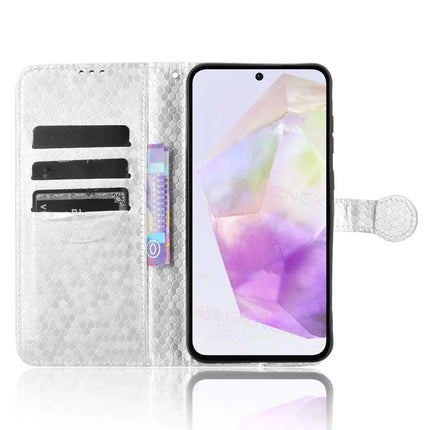 For Samsung Galaxy A36 5G Wallet Case Dot Pattern Imprint PU Leather Phone Cover