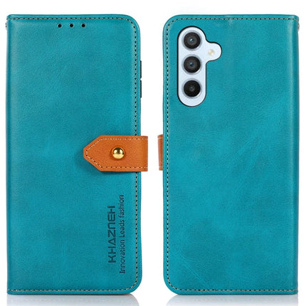 KHAZNEH For Samsung Galaxy A56 5G Wallet Phone Case Stand Leather Flip Cover - Blue
